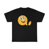 Happy Clapping Emoji Unisex Heavy Cotton Tee
