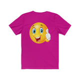 Cheery Emoji Unisex Jersey Short Sleeve Tee