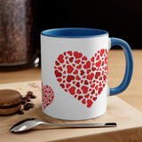 Heart Of Hearts Accent Coffee Mug, 11oz