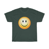 Happy Smiley Unisex Heavy Cotton Tee