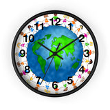 World Harmony Design on a Wall clock