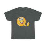 Happy Clapping Emoji Unisex Heavy Cotton Tee