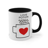 Love Potion Design on Accent Mug