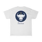 Taurus Zodiac Unisex Heavy Cotton Tee