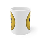 Gold Coin Cancer Zodiac Design on Ceramic Mug 11oz