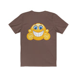 Big Smile Emoticon Unisex Jersey Short Sleeve Tee