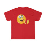 Happy Clapping Emoji Unisex Heavy Cotton Tee