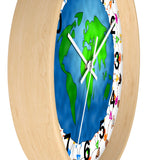 World Harmony Design on a Wall clock