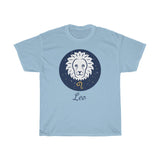 Leo Zodiac Unisex Heavy Cotton Tee