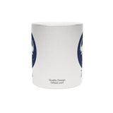 Taurus Zodiac Metallic Mug (Silver / Gold) 11 oz