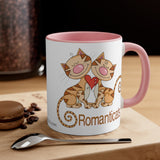 Romanticats Accent Coffee Mug, 11oz