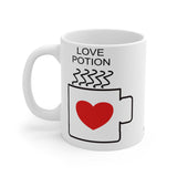Love Potion Design on Mug 11oz