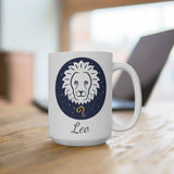 Leo Zodiac Ceramic Mug (EU) 11 oz and 15 oz