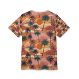 Summer Design 05 on Floral Unisex Cut & Sew Tee - Vibrant Nature Inspired Design for All Occasions