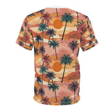 Summer Design 05 on Floral Unisex Cut & Sew Tee - Vibrant Nature Inspired Design for All Occasions