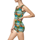 Summer Design 10 on Bohemian Floral Women's Vintage Swimsuit - Retro Style Swimwear for Summer