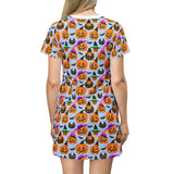 Halloween T-Shirt Dress (AOP) 6