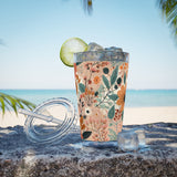 Summer Design 01 on Sunsplash Tumbler with Straw, 16oz