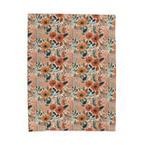 Summer Design 01 on Velveteen Plush Blanket - Perfect for Home Decor and Gifts