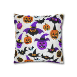 Beautiful Halloween Spun Polyester Square Pillow Case 5