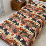 Summer Design 04 on Velveteen Plush Blanket - Perfect for Home Decor and Gifts
