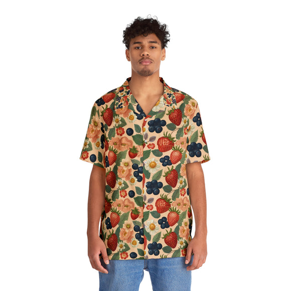 Summer Design 03 on Beautiful Men's Hawaiian Shirt (AOP) 7