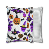 Beautiful Halloween Spun Polyester Square Pillow Case 5