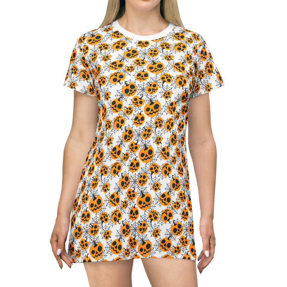 Halloween T-Shirt Dress (AOP) 2