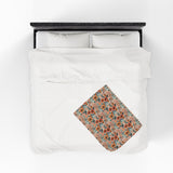 Summer Design 01 on Velveteen Plush Blanket - Perfect for Home Decor and Gifts