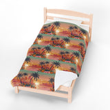Summer Design 06 on Velveteen Plush Blanket - Perfect for Home Decor and Gifts