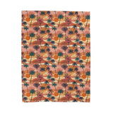 Summer Design 05 on Velveteen Plush Blanket - Perfect for Home Decor and Gifts