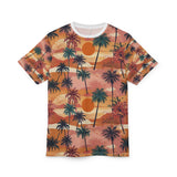 Summer Design 05 on Floral Unisex Cut & Sew Tee - Vibrant Nature Inspired Design for All Occasions