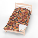 Summer Design 05 on Velveteen Plush Blanket - Perfect for Home Decor and Gifts