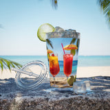 Summer Design 07 on Sunsplash Tumbler with Straw, 16oz