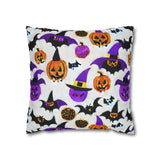 Beautiful Halloween Spun Polyester Square Pillow Case 5