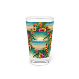 Summer Design 12 on Pint Glass, 16oz