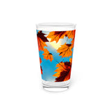 Autumn Design 5 on Pint Glass, 16oz