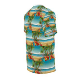 Summer Design 10 on Floral Unisex Cut & Sew Tee - Vibrant Nature Inspired Design for All Occasions
