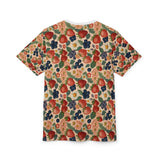 Summer Design 03 on Floral Unisex Cut & Sew Tee - Vibrant Nature Inspired Design for All Occasions