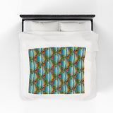 Summer Design 10 on Velveteen Plush Blanket - Perfect for Home Decor and Gifts