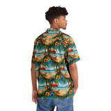 Summer Design 11 on Beautiful Men's Hawaiian Shirt (AOP) 7