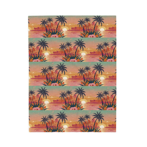 Summer Design 06 on Velveteen Plush Blanket - Perfect for Home Decor and Gifts