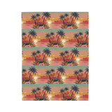 Summer Design 06 on Velveteen Plush Blanket - Perfect for Home Decor and Gifts