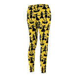 Women's Halloween Cut & Sew Casual Leggings (AOP) 4