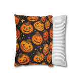 Beautiful Halloween Spun Polyester Square Pillow Case 3