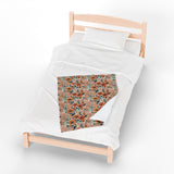 Summer Design 01 on Velveteen Plush Blanket - Perfect for Home Decor and Gifts