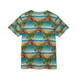 Summer Design 10 on Floral Unisex Cut & Sew Tee - Vibrant Nature Inspired Design for All Occasions