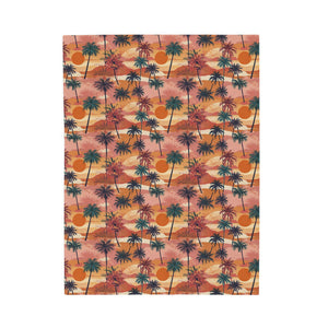 Summer Design 05 on Velveteen Plush Blanket - Perfect for Home Decor and Gifts