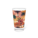 Summer Design 05 on Pint Glass, 16oz