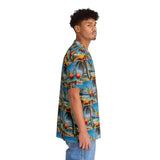 Summer Design 08 on Beautiful Men's Hawaiian Shirt (AOP) 7